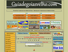 Tablet Screenshot of guiadegoiasvelho.com
